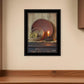 The Red Basket 5 Black Framed Print Wall Art