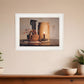 Bittersweet Basket 1 White Framed Print Wall Art