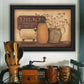 Country Necessities Black Framed Print Bathroom Wall Art