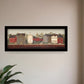 The Village Proper Black Framed Print Wall Art
