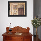 Antique Game Boards Black Framed Print Wall Art