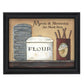 Meals and Memories Black Framed Print Wall Art