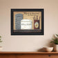 Meals and Memories Black Framed Print Wall Art