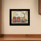 CHERRY JAM 2 Black Framed Print Wall Art