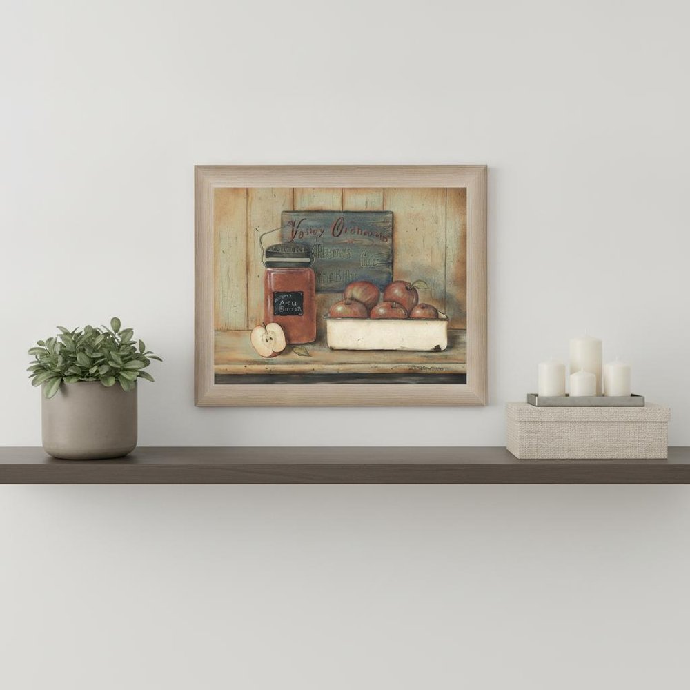 Apple Butter 1 Brown Framed Print Wall Art