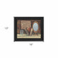Country Bath 3 Black Framed Print Bathroom Wall Art