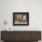 Country Bath 3 Black Framed Print Bathroom Wall Art