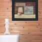 Clean Towels 1 Black Framed Print Bathroom Wall Art