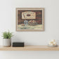 HANDMADE SOAPS 2 Brown Framed Print Bathroom Wall Art
