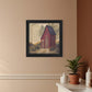 Folk Art Outhouse Black Framed Print Wall Art