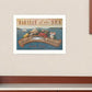 Sea Harvest White Framed Print Kitchen Wall Art