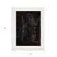 Airplane Patent II 1 White Framed Print Wall Art