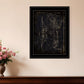 Airplane Patent II 2 Black Framed Print Wall Art