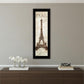 Paris Panel 2 Black Framed Print Wall Art