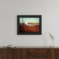 p-Oxybis(benzenesulfonyl hydrazide) Black Framed Print Wall Art