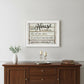Our House is Lived In 2 White Framed Print Wall Art
