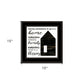 A Blessing 2 Black Framed Print Wall Art