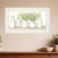 Simplicity in White II White Framed Print Wall Art