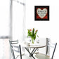Measure of Love 2 Black Framed Print Wall Art