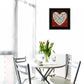 Love is Patient 2 Black Framed Print Wall Art