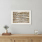 A Farmers Prayer 1 White Framed Print Wall Art