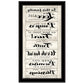 In this Family 2 Black Framed Print Wall Art