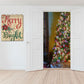 Merry and Bright Unframed Print Wall Art