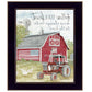 Follow Your Heart Black Framed Print Wall Art