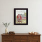 Follow Your Heart Black Framed Print Wall Art