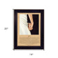 I Do 6 Black Framed Print Wall Art