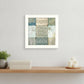 Live in the Sunshine 1 White Framed Print Wall Art