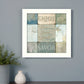 Live in the Sunshine 1 White Framed Print Wall Art