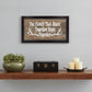 The Family that Hunts Black Framed Print Wall Art