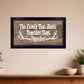 The Family that Hunts Black Framed Print Wall Art