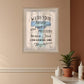 Wash your Hands 3 Brown Framed Print Bathroom Wall Art