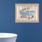 Take a Bubble Bath 1 Brown Framed Print Bathroom Wall Art