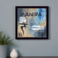 Yoga Series Mantra Black Framed Print Wall Art