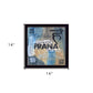 Yoga Series Prana Black Framed Print Wall Art