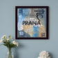 Yoga Series Prana Black Framed Print Wall Art