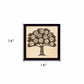 Family Attributes I Black Framed Print Wall Art