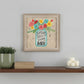 Home Filled with Love Brown Framed Print Wall Art