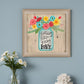 Home Filled with Love Brown Framed Print Wall Art