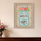 Youre Home Now Brown Framed Print Wall Art