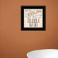 When All Else Fails 3 Black Framed Print Bathroom Wall Art