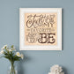 Together 2 White Framed Print Wall Art
