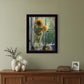 Morning Flower 1 Black Framed Print Wall Art