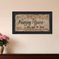 Amazing Grace 2 Black Framed Print Wall Art