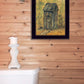 Thinking Room Black Framed Print Wall Art