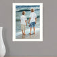 Going Fishing White Framed Print Wall Art
