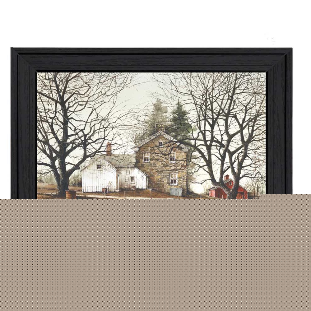 Cold Swim Black Framed Print Wall Art